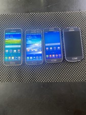 Lot Of 4 Unlocked Samsung Galaxy For Parts/repair S3 Mini/S4mini/S5 Mini C1