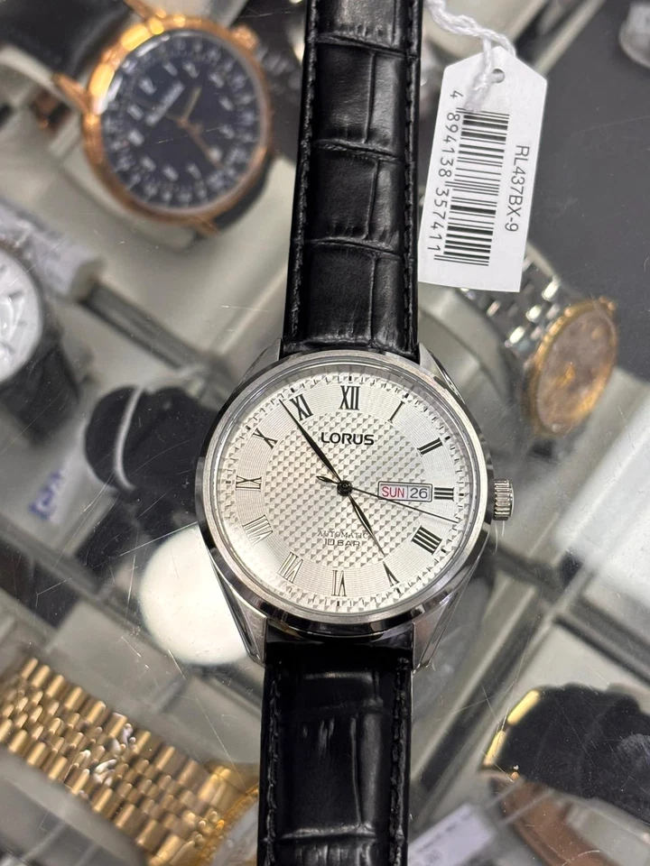 Orologio Lorus RL437BX9 Automatico Day-Date Uomo 42mm Nuovo - Immagine 2 di 3