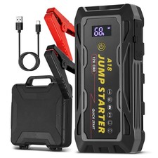 3000a Peak 10000mah Jump Starter For Car Boat Rv Dead Battery Recovery