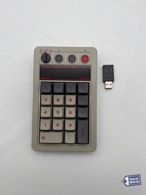 8BitDo Retro 18 Wireless Mechanical Number Keypad and Calculator Gray