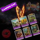 Camping car x 1 set complet coin master