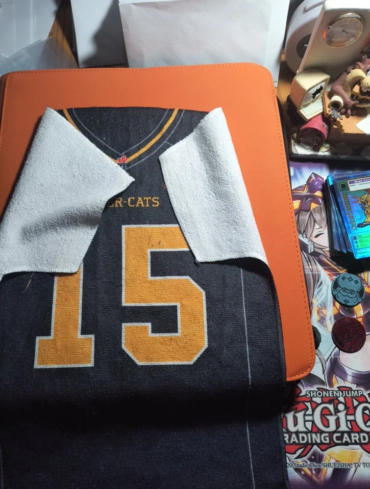 TOALHA DE RALLY EM FORMA DE JERSEY HAMILTON TIGER-CATS - Imagem 3 de 4