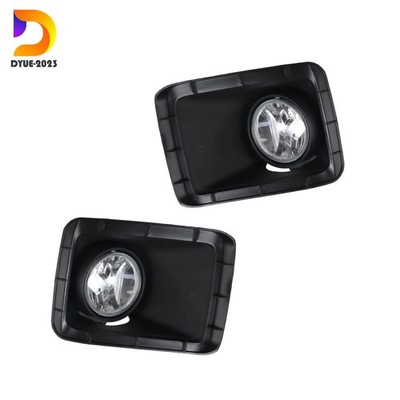 1 Pair Front Left & Right Fog Light Bezel for 15 16 17 18 Silverado 2500HD 3500