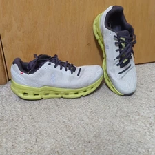 On Cloudgo Shoes Mens 11 Sand Zest Beige Green Athletic Running Logo