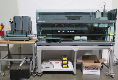 R203463 TECAN Freedom EVO 200 Base Liquid Handler w/ TE-Stack Unit & Incubators