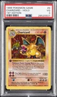 1999 POKEMON BASE SET 1ST EDITION #4 CHARIZARD-HOLO PSA 3