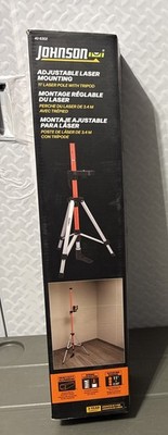 Johnson Level 11-ft Heavy-Duty Aluminum Tripod and Telescoping Laser Pole