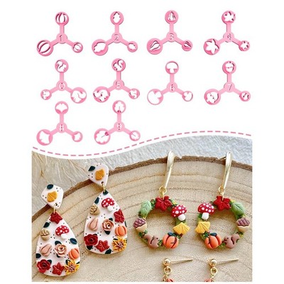 Mini Polymer Clay Cutters Fall, 10 Shapes Fall Clay Cutters for Polymer Clay ...