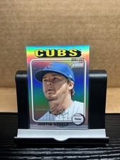 2024 Topps Heritage High Number JUSTIN STEELE CHROME SILVER /225 #278 CUBS