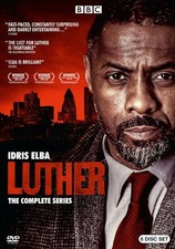 Luther Series 1-5 DVD Idris Elba NEW