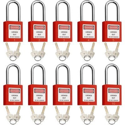 SAFBY Lockout Tagout Locks, Safety Padlock, Keyed Differently Loto Safety Pad...