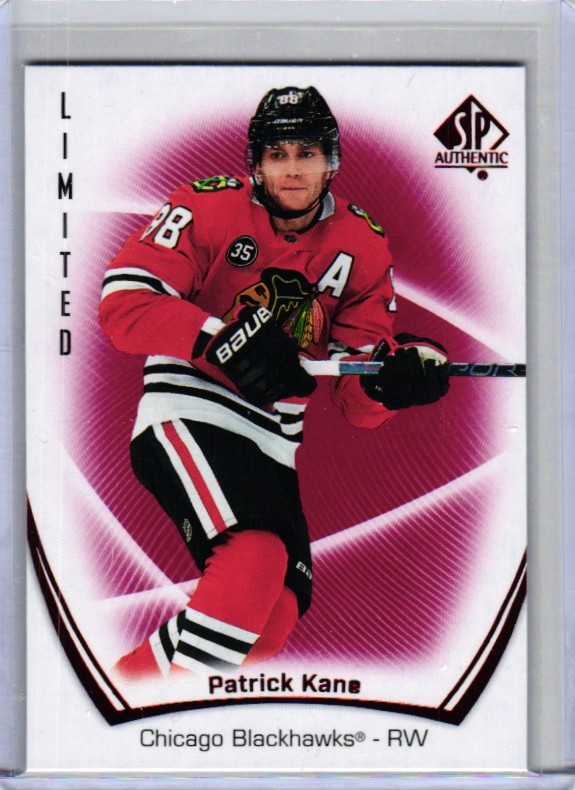 2021-22 SP Authentic #6 Patrick Kane Limited Red