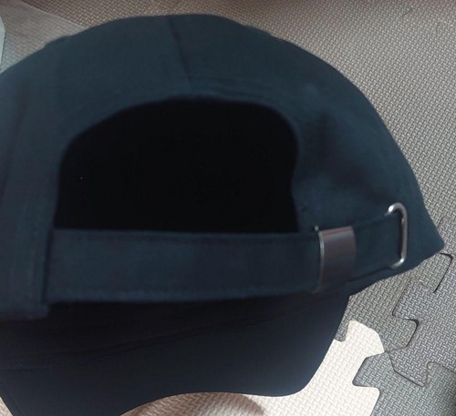 Ghost In The Shell Logo Cap Black Anime Adjustable Used - Picture 3 of 5