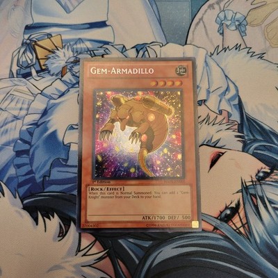 Yugioh Gem-Armadillo HA05-EN005 Secret Rare 1st Edition