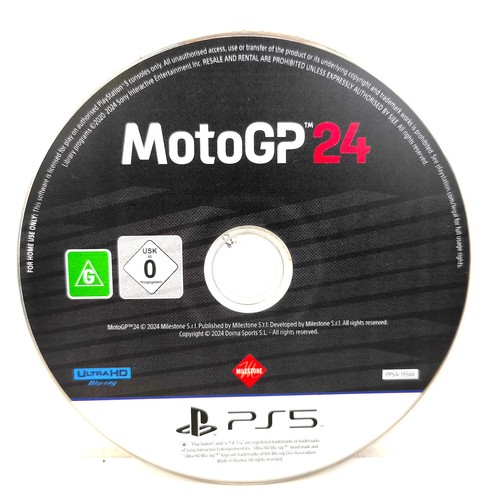 Playstation 5 Juego MotoGP 24 Juego de Carreras PS5 Estado: Bueno - Imagen 2 de 2