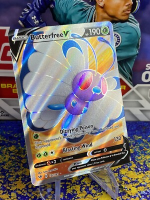 Pokemon TCG Darkness Ablaze 177/189 - Butterfree V - Ultra Rare