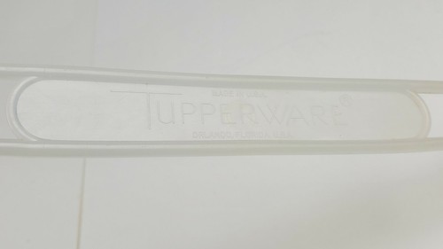 Tupperware #624-14 Cake Taker Carry Handle Strap Clear Sheer 22.5 Inch - Picture 4 of 4