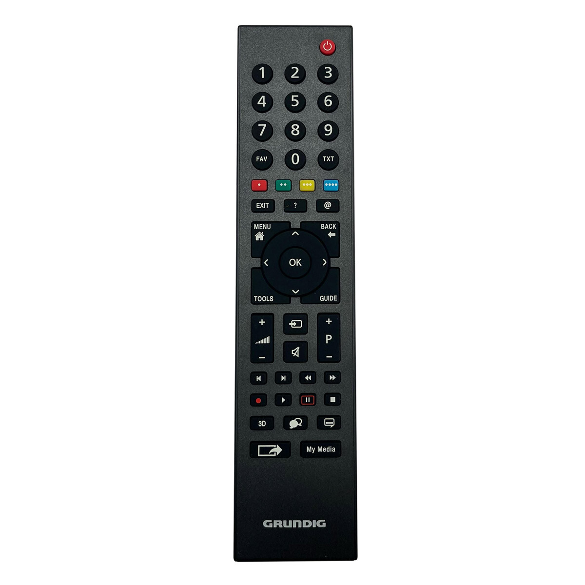 Thumbnail - Original Tv Fernbedienung Für Grundig 46vle8160bl Fernseher