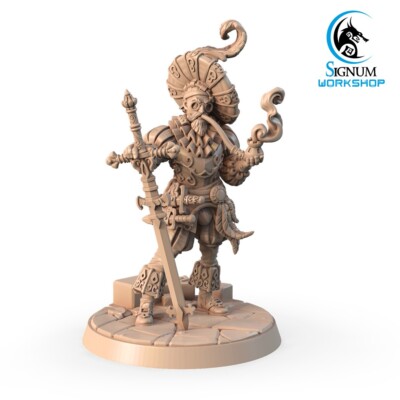 Baron Korff, the Noble Warrior by Signum Workshop | D&D | DnD | Print on Demand