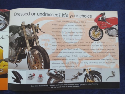 Laverda 750 Sport Prospekt gelocht - Picture 6 of 7