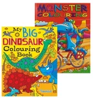 DINOSAUR MONSTERS KIDS GIRLS BOYS CHILDRENS ACTIVITY A4 Colouring Book Books FUN