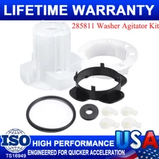 285811 Washer Agitator Repair Kit For Inglis, Whirlpool, Admiral, Kenmore, Sears