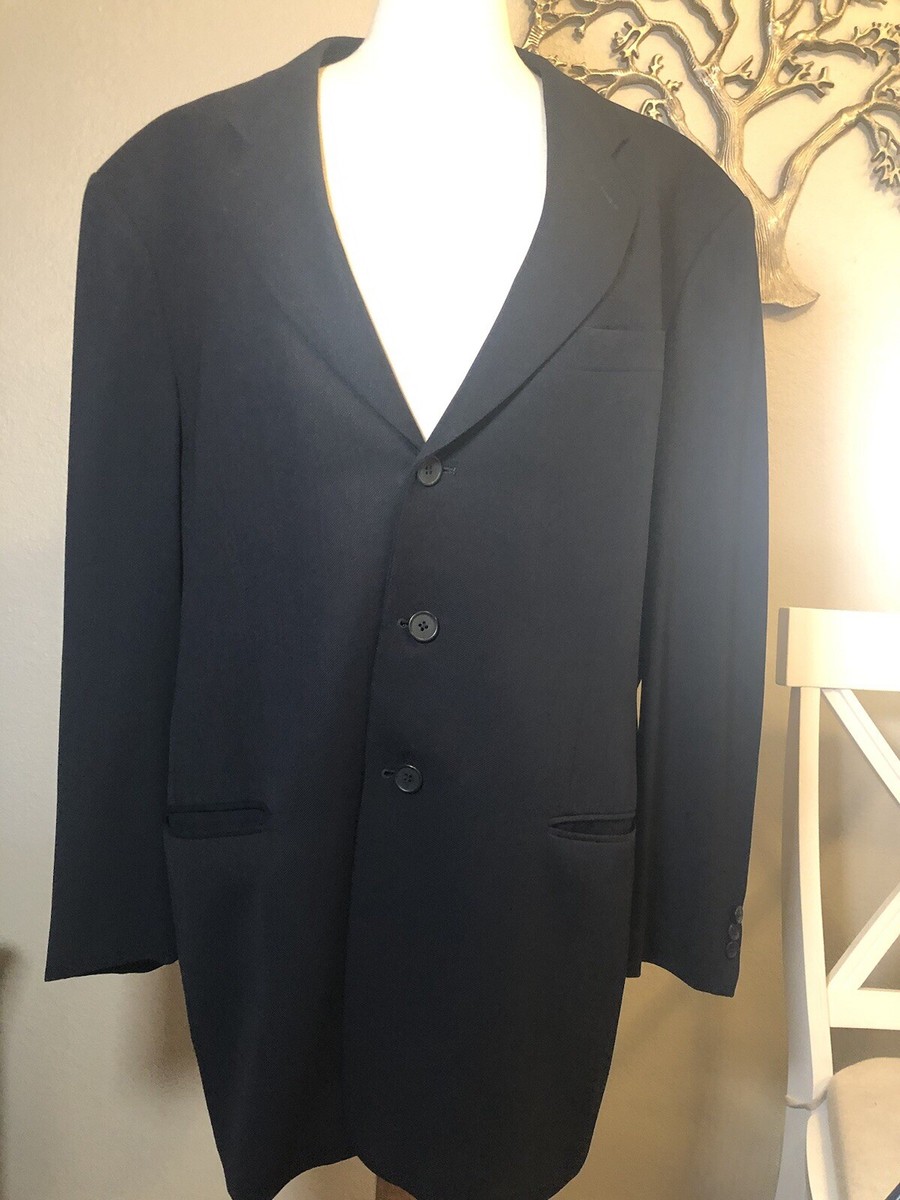 Giorgio Armani ネイビー ジャケット 38 新品 GIORGIO ARMANI Collezioni Navy Blue Wool Sport Coat Suit Jacket