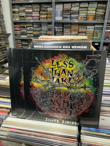 Less Than Jake LP Silver Linings Red & Yellow Spinner Limitée Vinyle Scellé 2020 - Photo 1/1