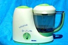 BEABA BABY COOK 4 IN 1 BABY FOOD STEAM COOKER BLENDE FOOD MAKER TESTED