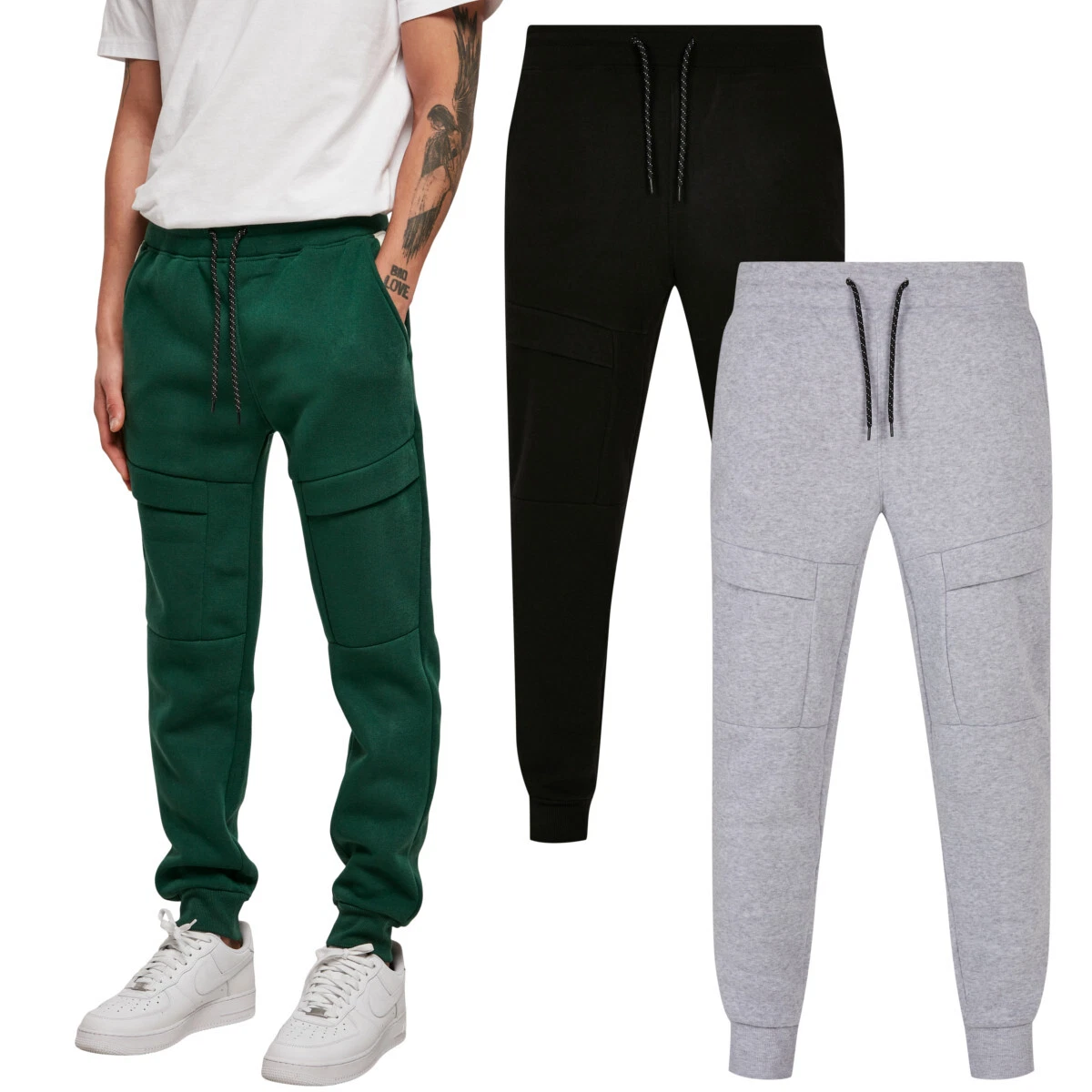 Southpole Utility Flap Fleece Jogger Pants Sweatpants Men