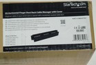StarTech Cable Management Panel 2U Horizontal Finger Duct Rack Removeable Cover — photo 3