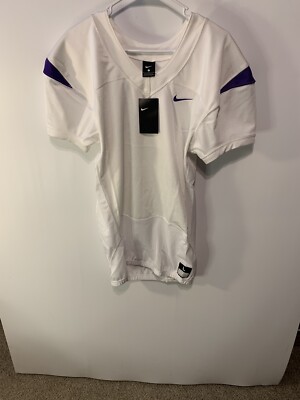 NWT NIKE VAPOR PRO MENS FOOTBALL TRAINING JERSEY WHITE SIZE L