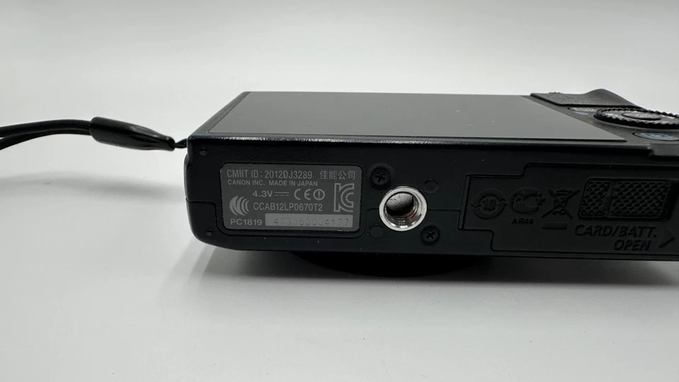 Canon PowerShot S110 12.1MP Digital Camera Black - Zustand: Gut - Bild 3 von 4