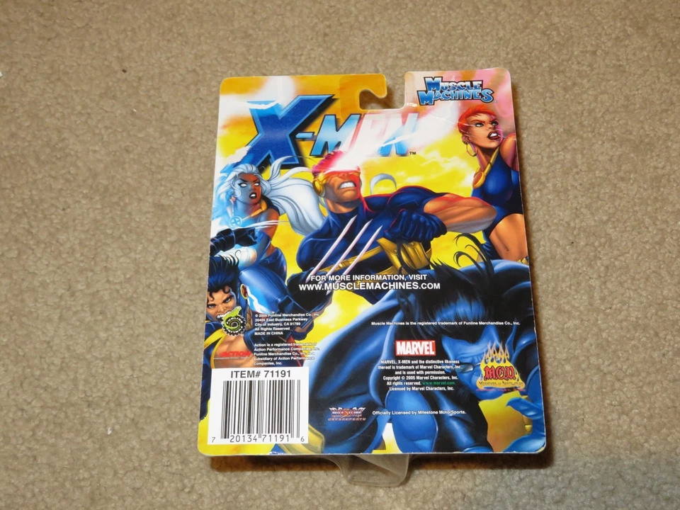 Muscle Machines X-Men Monster Truck Red 1:64 MOC 2005 - Image 2 of 2