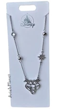 Disney Parks Epcot Figment Silver Toned Necklace