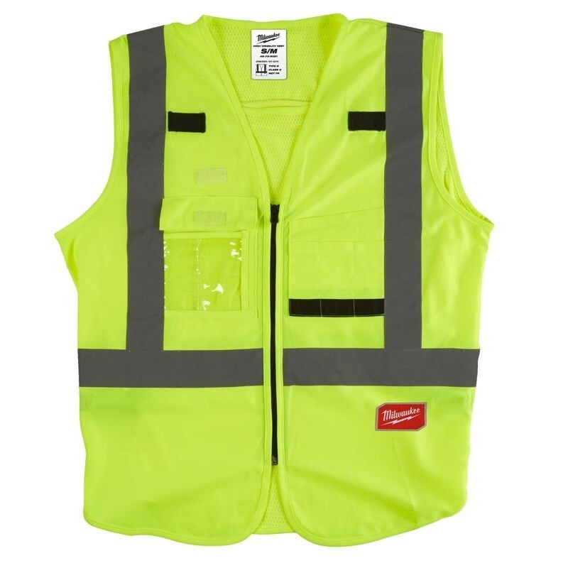 Gilet alta visibilita' giallo l/xl milwaukee