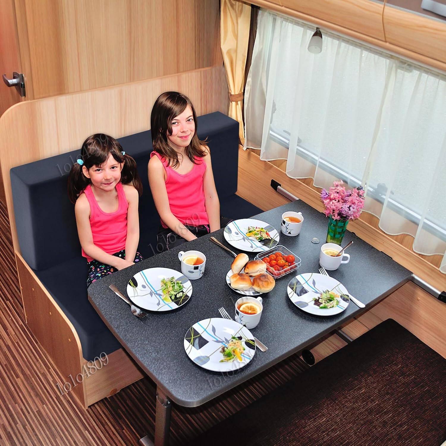 RV Booth Cushions Memory Foam Replacement Camper Cushions