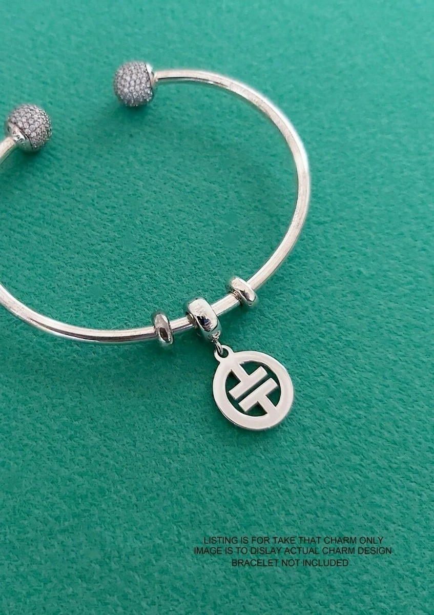 Bangle bracelets hotsell with hanging charms