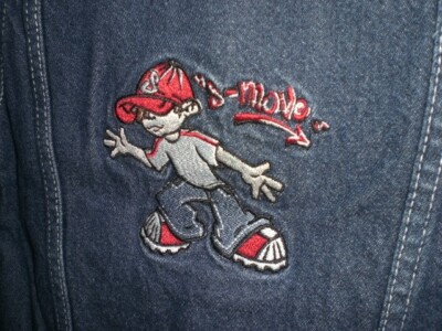 3 tlg. Jungen Set, coole Jeans Jacke Dopodopo, Basecap + Piratentuch , Gr. 86 92