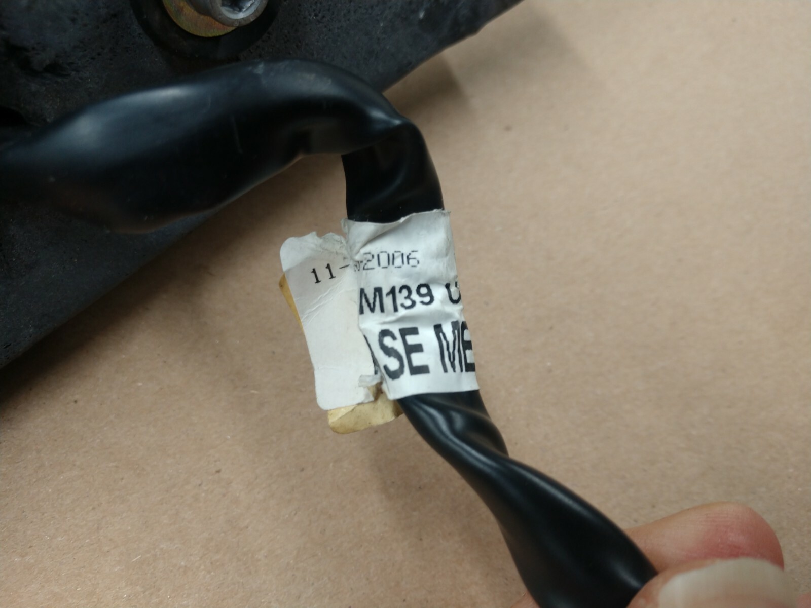 2003-2008 Maserati Quattroporte M139 Left Rear View Mirror Power Folding 