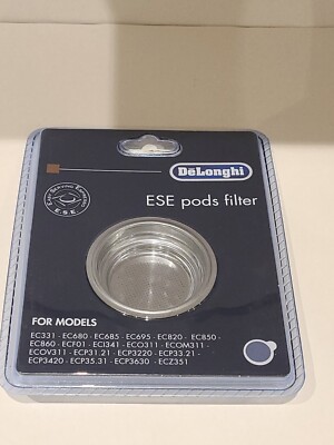 Delonghi EC680 EC 820 Dedica DLSC402 Espressomaschine Easy Clean ESE Pod Filter