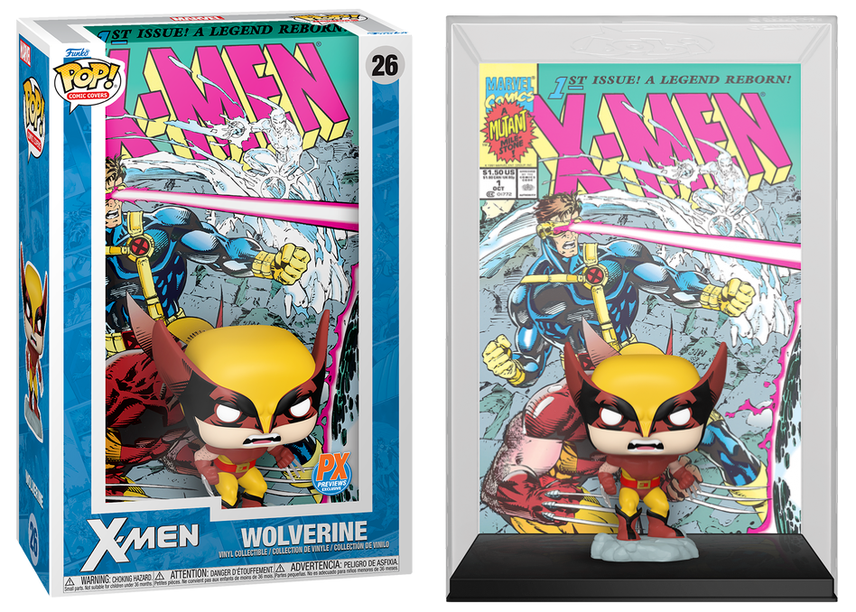 X-Men #1 (1991) Wolverine Funko Pop! Comic Cover Figure #26
