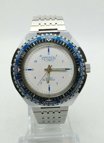 VERY RARE CITIZEN DIVER'S MANUAL WINDING Ref. 4-156447 Cal.2520 STAINLESS STEEL