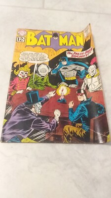 Batman # 152 DEC/1962 DC Comic''The False Face Society''Joker Appearance