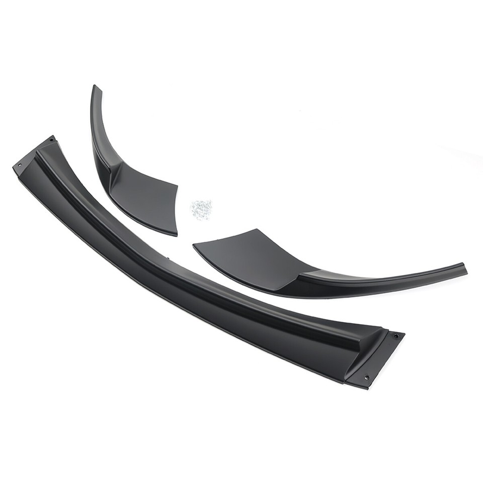 Unbranded ZR1-Style Carbon Look Front Bumper Lip Splitter For Corvette C6 Base (2006–2013)