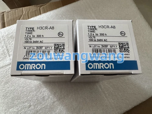 H3CRA8 1PCS Brand New OMRON Timer H3CR-A8 100-240VAC Fast delivery #Z