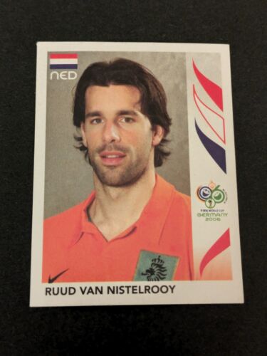 Pegatina Ruud Van Nistelrooy 2006 Panini Mundial 2006 Países Bajos #241 - Imagen 4 de 5