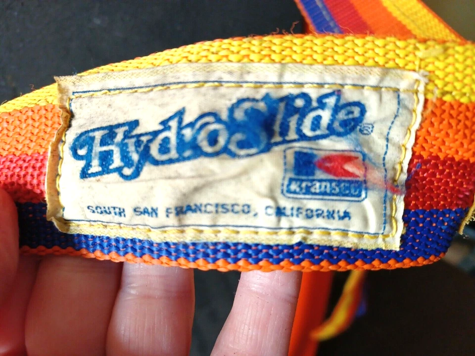 HYDROSLIDE Pro Kneeboard Water Board Sport ORANGE VINTAGE for LOCAL PICKUP ONLY - Image 2 of 4