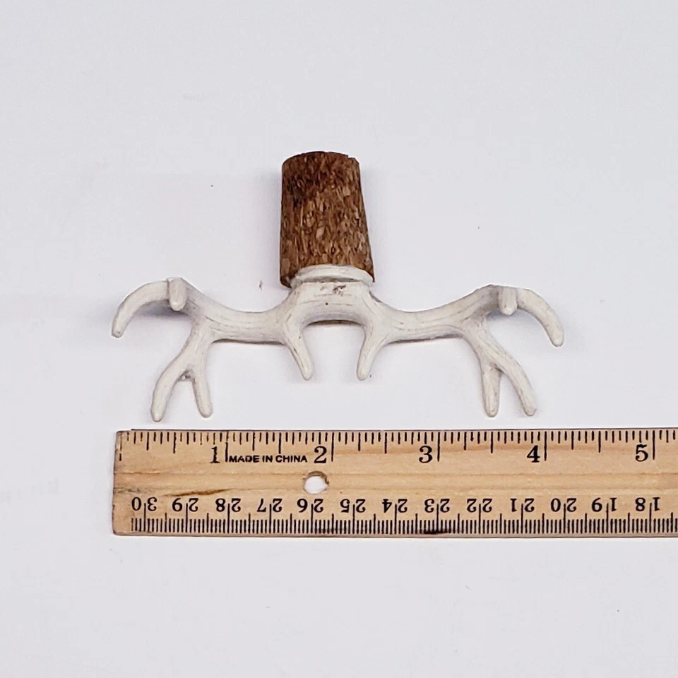 Sellador de botellas de vino de champán de corcho tapón de vino tinto con cuerno Foto 4 de 4