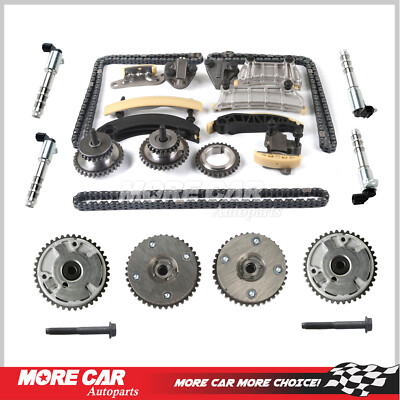 Timing Chain Kit 4x Variable Timing Sprocket Solenoid for Chevrolet Impala Buick
